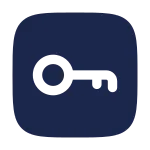 Key Minimalistic Square 3 SVG Icon